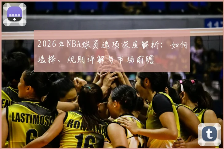 2026年NBA球员选项深度解析：如何选择、规则详解与市场前瞻